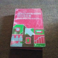 Image of ADMINISTRATIVE BEHAVIOR