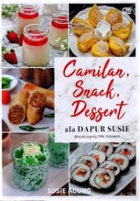 Image of CAMILAN SNACK DESSERT ALA DAPUR SUSIE