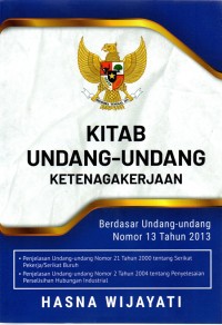 Image of KITAB UNDANG UNDANG KETENAGAKERJAAN