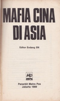 Image of Mafia Cina Di Asia