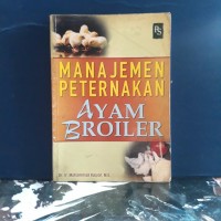 Image of Manajemen Peternakan Ayam Broiler