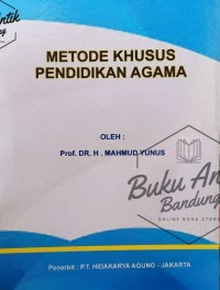 Image of Metodik Khusus Pendidikan Agama