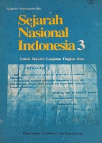 Image of Sejarah Nasional Indonesia 3
