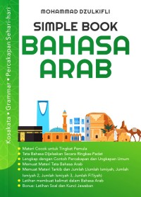 Image of SIMPLE BOOK BAHASA ARAB