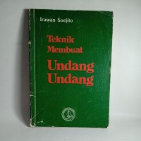 Image of Teknik Membuat Undang Undang