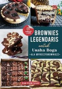 BROWNIES LEGENDARIS UNTUK USAHA BOGA