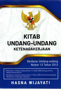 KITAB UNDANG UNDANG KETENAGAKERJAAN