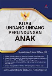 KITAB UNDANG-UNDANG PERLINDUNGAN ANAK