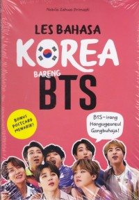 LES BAHASA KOREA BARANG BTS