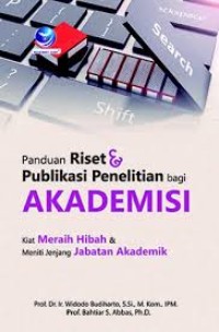 PANDUAN RISET & PUBLIKASI PENELITIAN BAGI AKADEMISI