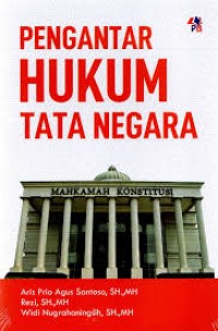 PENGANTAR HUKUM TATA NEGARA