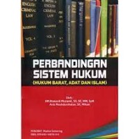 Perbandingan sistem hukum: Barat, adat dan Islam